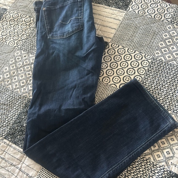 ✅Like NWOT 7 For All Mankind Straight Blue Jeans Classic Fit size 32, MENS - Picture 5 of 12